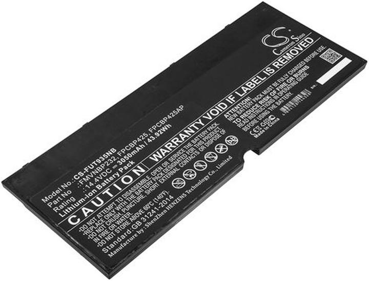 Actual product image NoName Battery for Fujitsu LifeBook T935 etc