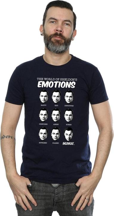 Image du produit Dam Mens Emotions Sheldon Cotton T-Shirt (L)