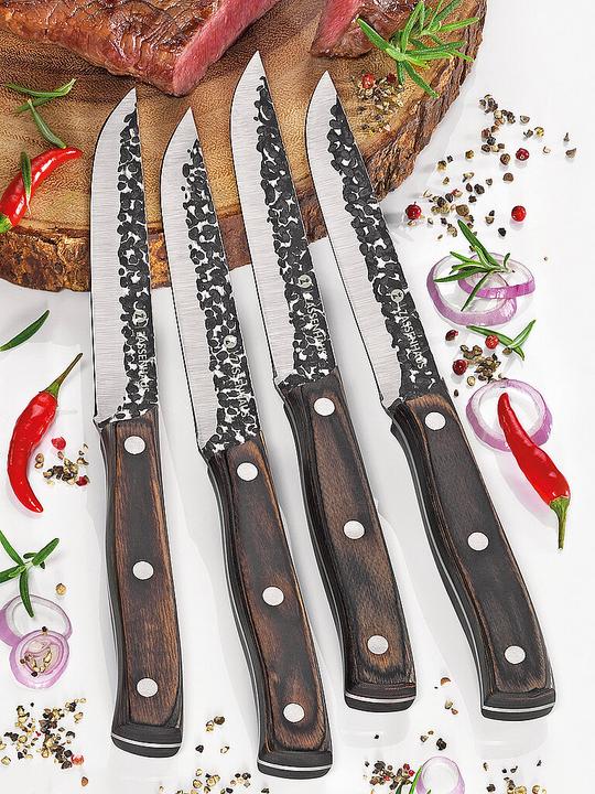 Actual product image Zassenhaus Steakmesser Set HUNTER Pakkaholz (4 Piece, Knife)