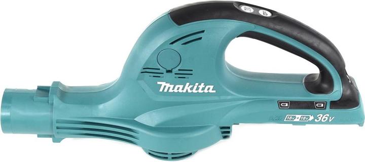Actual product image Makita DUB 361 T 2x 18 V / 36 V battery-powered leaf blower + 2x BL 1850 5 Ah / 5000 mAh battery (Rechargeable battery operated, Leaf blower)
