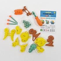 Immagine prodotto Magni Kögler 90506 - Set di costruzioni fai da te Robo-Dino in uovo, figura di T-Rex, figura di dinosauro