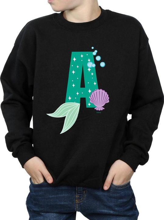 Image du produit Disney - Sweat ALPHABET A IS FOR ARIEL - Garçon (152, 158)