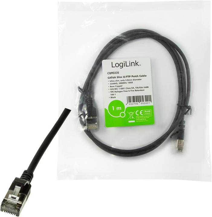 Actual product image LogiLink Network cable (STP, CAT6a, 0.30 m)
