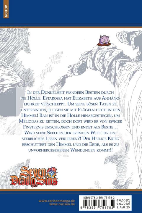 Immagine prodotto Seven Deadly Sins 33 (Tedesco, Suzuki Nakaba, 2020)