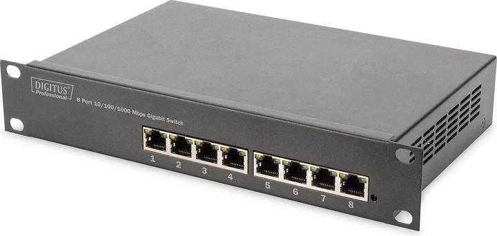 Image du produit Digitus Pack réseau 254 mm (10") – 12U, 312 x 300 mm (l x P) (12 HE, Rack 10 pouces)