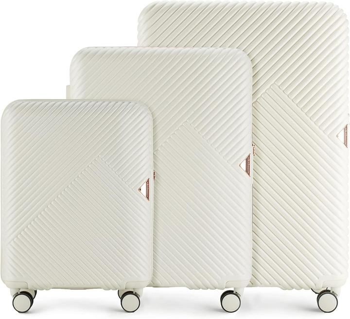 Image du produit Wittchen 3-teiliges Hartschalen-Kofferset GL Style Line (99 l, Bagage à main (jusqu'à 50l), M (50 - 90l), L (90 - 115l))
