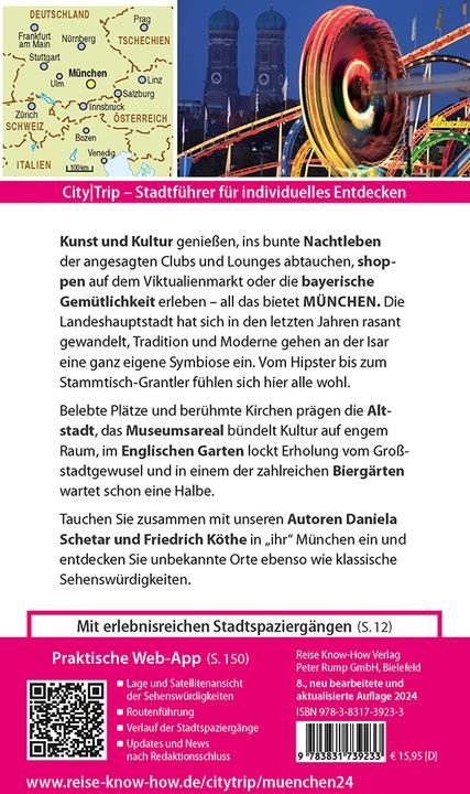 Immagine prodotto CityTrip München (Tedesco, Daniela Schetar, Frederick Köthe, 2024)