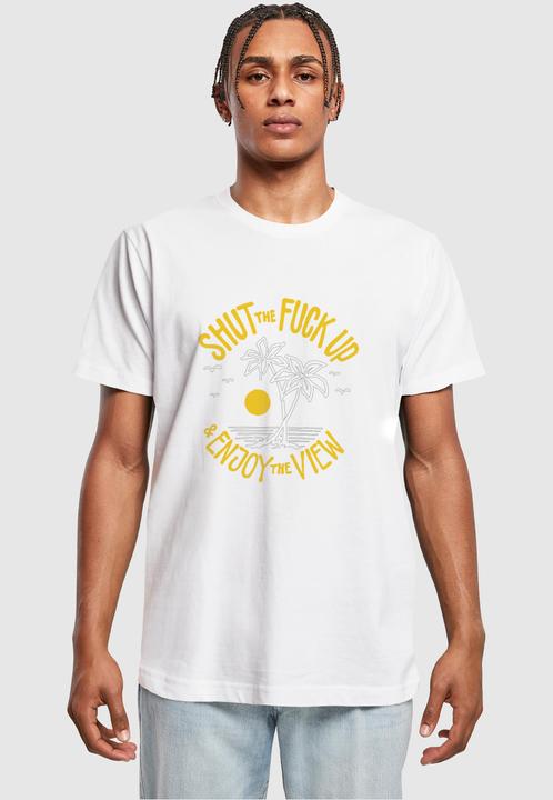 Produktbild Mister Tee Shut the Fuck Up & Enjoy The View Tee - 110403 (L)