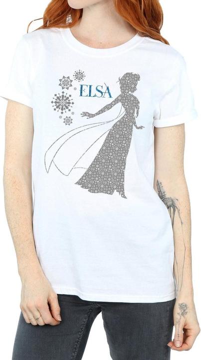Image du produit Disney - T-shirt FROZEN ELSA CHRISTMAS SILHOUETTE - Femme (M)