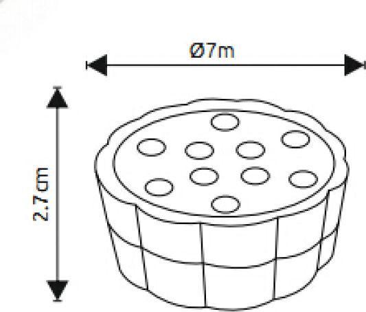 Actual product image Globo Underwater light (0.07 m)