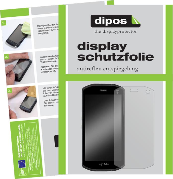 Actual product image Dipos Screen Protector Anti-Glare (5 Piece, Cyrus CS 28 Hipster)