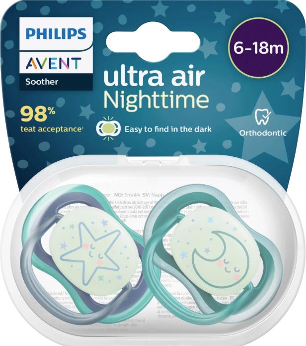 Produktbild Philips Avent Ultra air nighttime (2 x, 6 - 18 Monate)