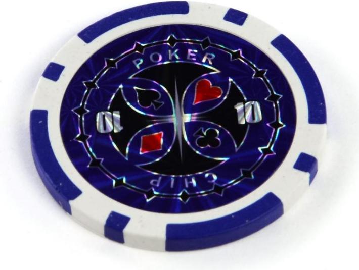 Immagine prodotto Ultimate Poker 25 Fiches valore 10 (chip laser)