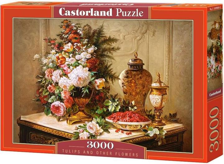Immagine prodotto Castorland Castor 3000 EL. Tulipani e altri fiori (3000 pezzi)