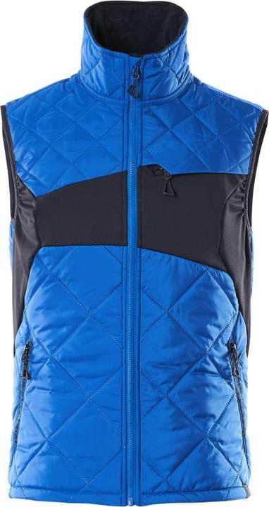 Actual product image Mascot Accelerate 18065 thermal waistcoat azure/black-blue size S (S)