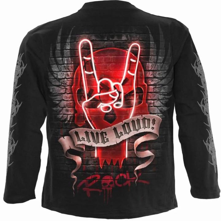 Produktbild Spiral Live Loud TShirt Langärmlig (M)