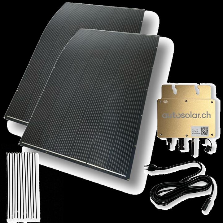 Produktbild Autosolar Balkonsolar 750W flex (750 W)