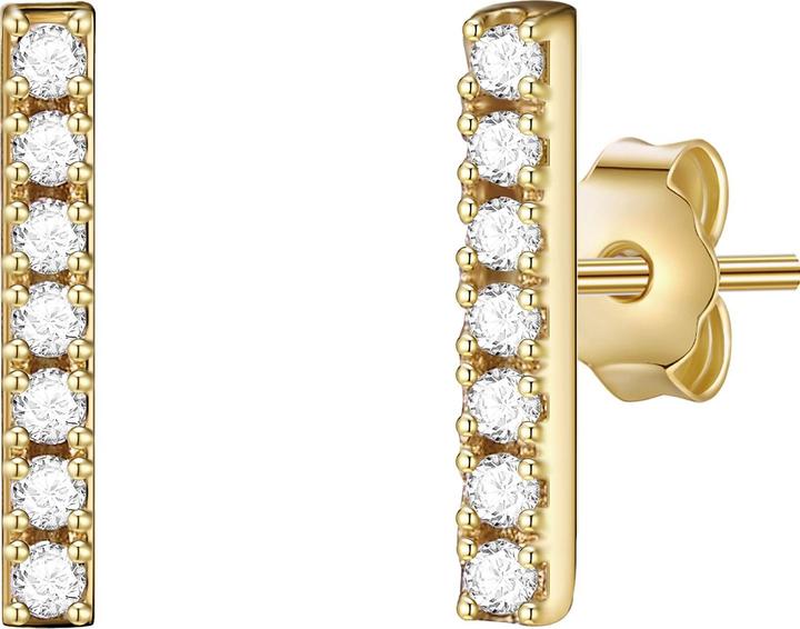Image du produit Glanzstücke München Femmes argent sterling zirconium or jaune - 12428 (Argent Sterling)
