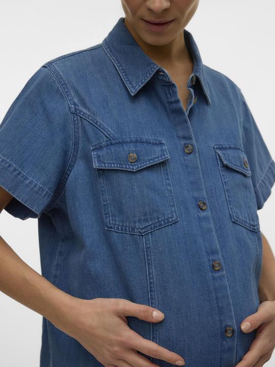 Immagine prodotto Vero Moda Maternity VMMCAMILLA Umstandskleid Jeanskleid (XL)
