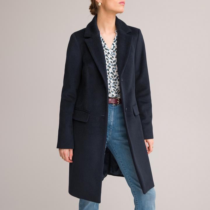 Actual product image Anne Weyburn Half-length coat with button fastening (36)