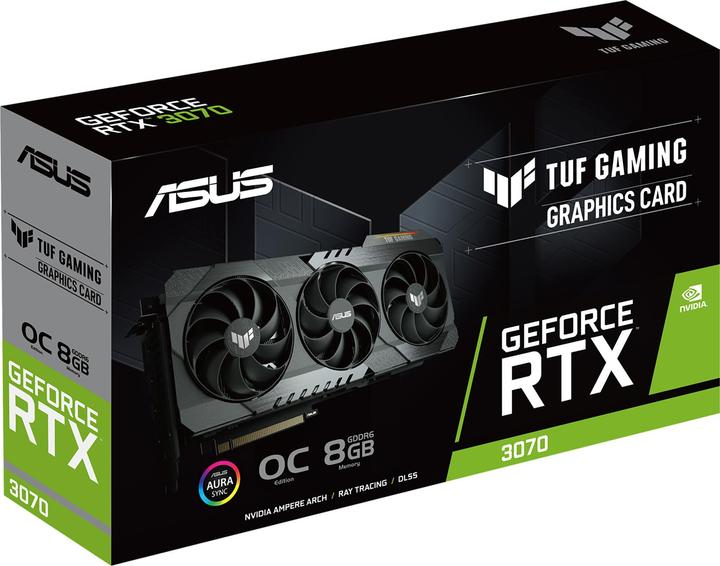 Produktbild ASUS GeForce TUF RTX 3070 O8G-GAMING (8 GB)