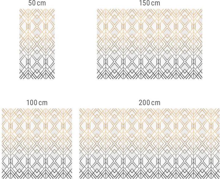 Actual product image Trenddeko Gold and silver (50 x 100 cm)