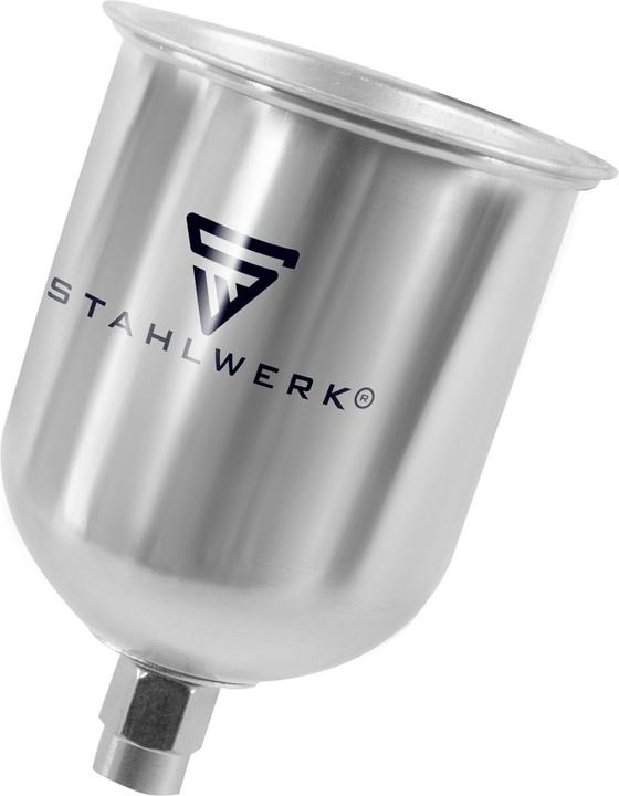 Stahlwerk Alu Fliessbecher 600 ml Farbbecher für Lackierpistole