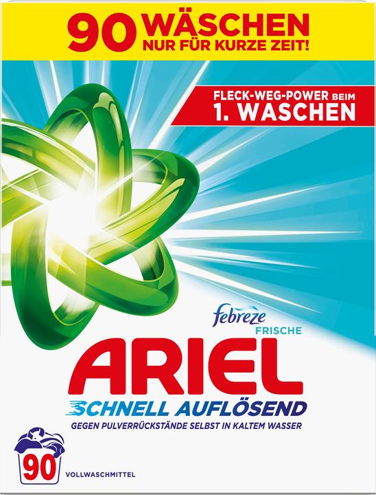 Produktbild Ariel Febreze Freshness (90 Waschgänge, Waschpulver)