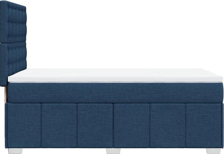 Actual product image VidaXL Bo x spring bed with mattress 90 x 200 cm fabric (90 x 200 cm, 90 x 200 cm)
