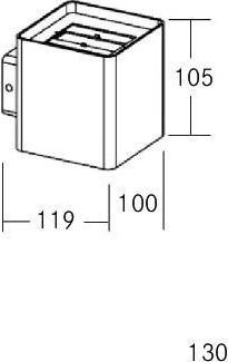 Produktbild Brumberg LED-Wandanbauleuchte (1200 lm)