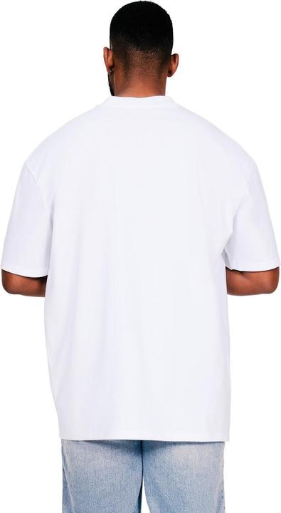 Immagine prodotto Universal Textiles Maglietta oversize da uomo in cotone Ringspun con scollo esteso e alta (XXL)