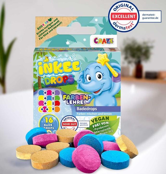 Actual product image Craze Inkee Bath Dops (Bath bombs)