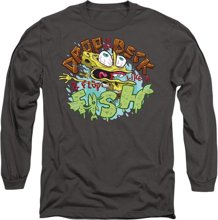 Image du produit Spongebob Squarepants - T-shirt DROP AND FLOP - Adulte (XL)
