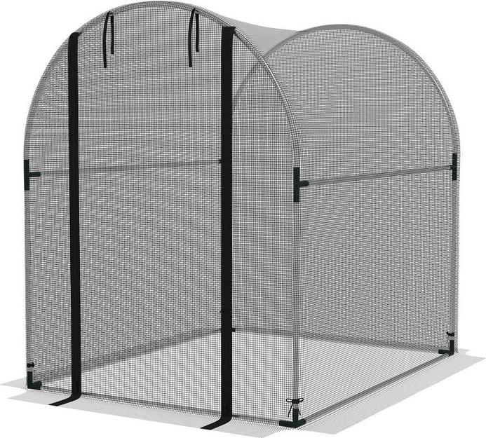 Produktbild Swisshandel24 1,2x1,5x1,5m Gartennetz, Pflanzenschutzzelt mit Tür, Insektenschutznetz, Schädlingsschutznetz für Ga