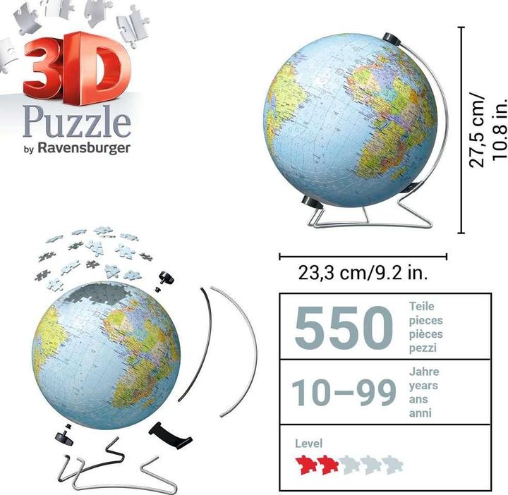 Produktbild Ravensburger Globus (540 Teile)