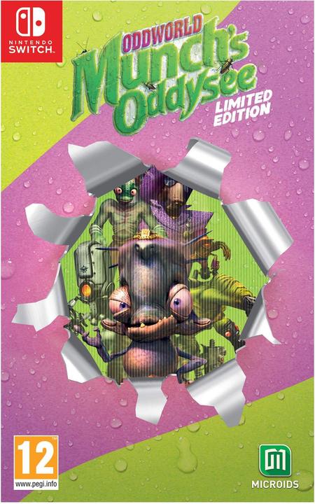 Image du produit Microids Oddworld : L'Odyssée de Munch - Edition limitée (Switch, Switch Lite, Switch OLED, Multilingue)