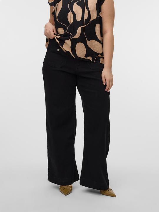 Produktbild Vero Moda VMCKAYLA Hohe Taille Weiter Beinschnitt Jeans Weit geschnitten (44)