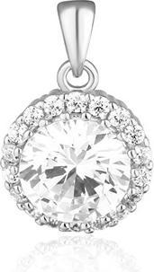 Produktbild JVD Elegant silver pendant with zircons SVLP0620SH2BI00