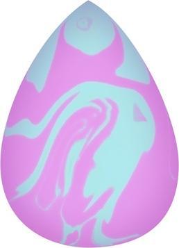 KillyS Make Up Sponge 3D Marbled Makeup Sponge