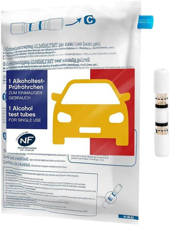 Ace AlkotestPrüfröhrchen Ballon im