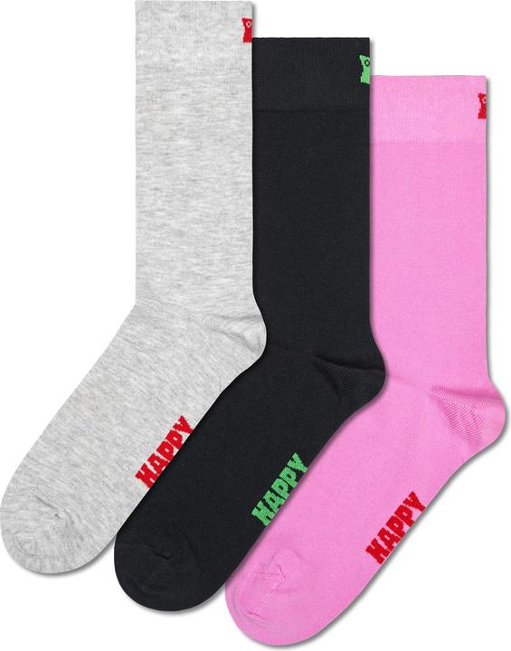 Produktbild Happy Socks Solid Socks (3er Pack, 36 - 40)