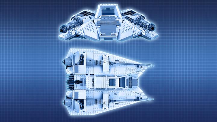 Actual product image LEGO Snowspeeder (75144, LEGO Rare Sets, LEGO Star Wars)