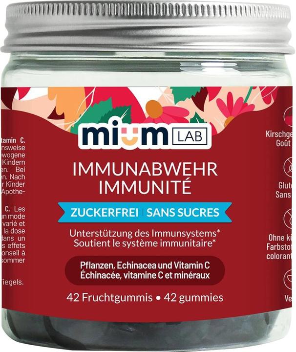 Produktbild Mium Lab Vitamingummis Immunabwehr (42 Stück, Gummies, 137 g)