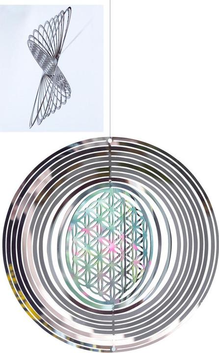 Produktbild Saraswati Windspiel Blume des Lebens.WS01