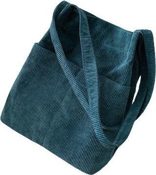 Produktbild Only-Bags.Store Cord Tote Umhängetasche, Tragetasche, IPad Buch Tasche, Geschenk Tasche, Tote Taschen Ästhetik