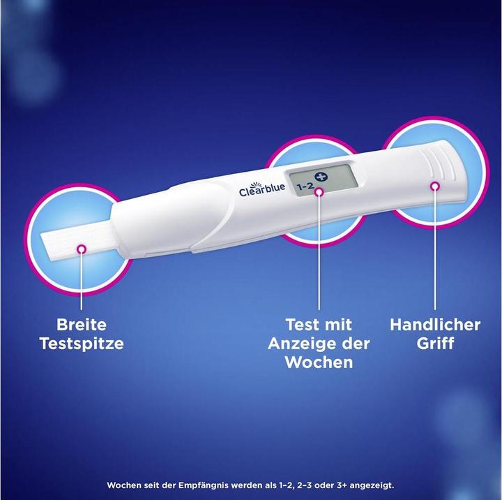 Actual product image Clearblue Week determination (1 x)