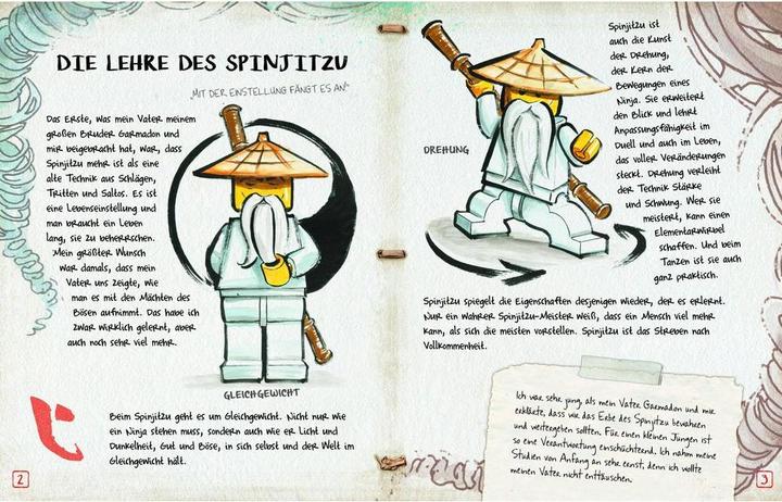 Produktbild LEGO® NINJAGO® Das Buch des Spinjitzu (Deutsch)