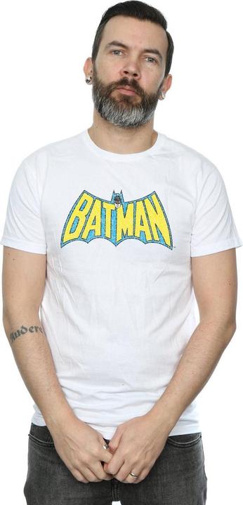 Immagine prodotto Batman Crackle Logo Maglietta Uomo (M)