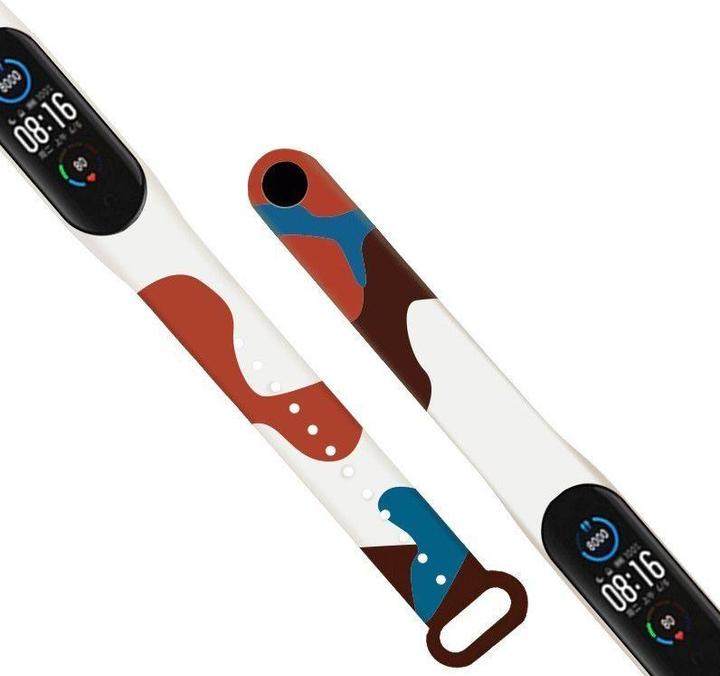 Image du produit Hurtel Strap Moro Wristband for Xiaomi Mi Band 4 / Mi Band 3 Silicone Strap Camo Watch Bracelet (8) (Matières plastiques)