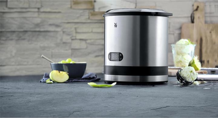 Produktbild WMF KÜCHENminis 3in1 Eismaschine / Ice Maker für Frozen Joghurt, Sorbet und Eiscreme mit Eisportionierer